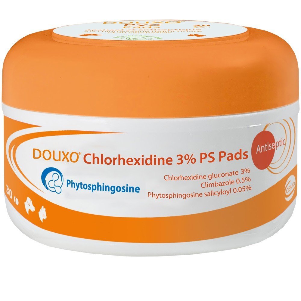 douxo chlorhexidine pads