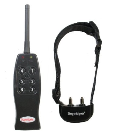 Dogwidgets® DW-3 Remote 1 Dog Training Shock Collar with Vibration Dogwidgets® DW-3 Remote 1 Dog Training Shock Collar with Vibration